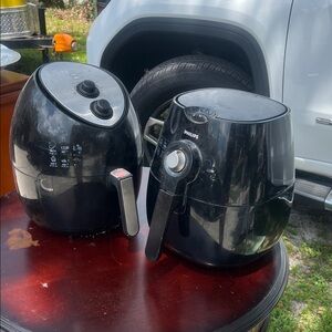 Philips Dual Black Air Fryers